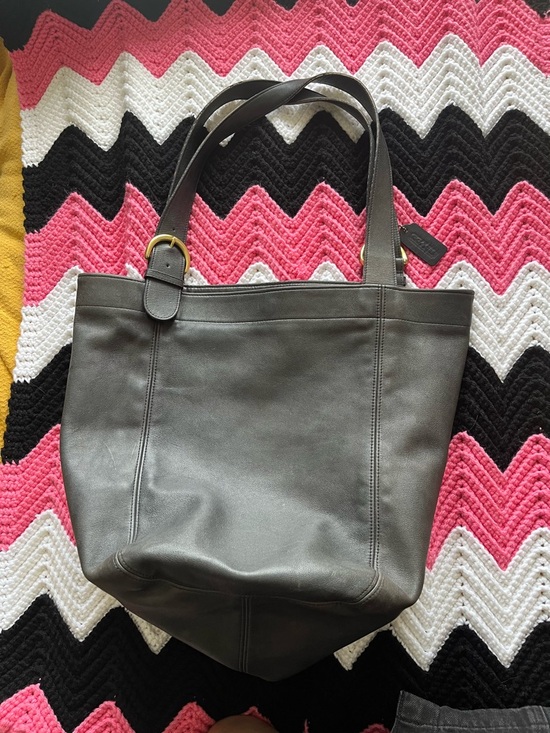 Coach Handbags - Vintage Coach 4082 Soho Duffle XL in Dark Brown